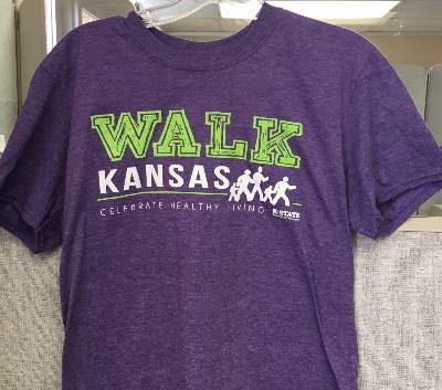 Purple Walk Kansas shirt