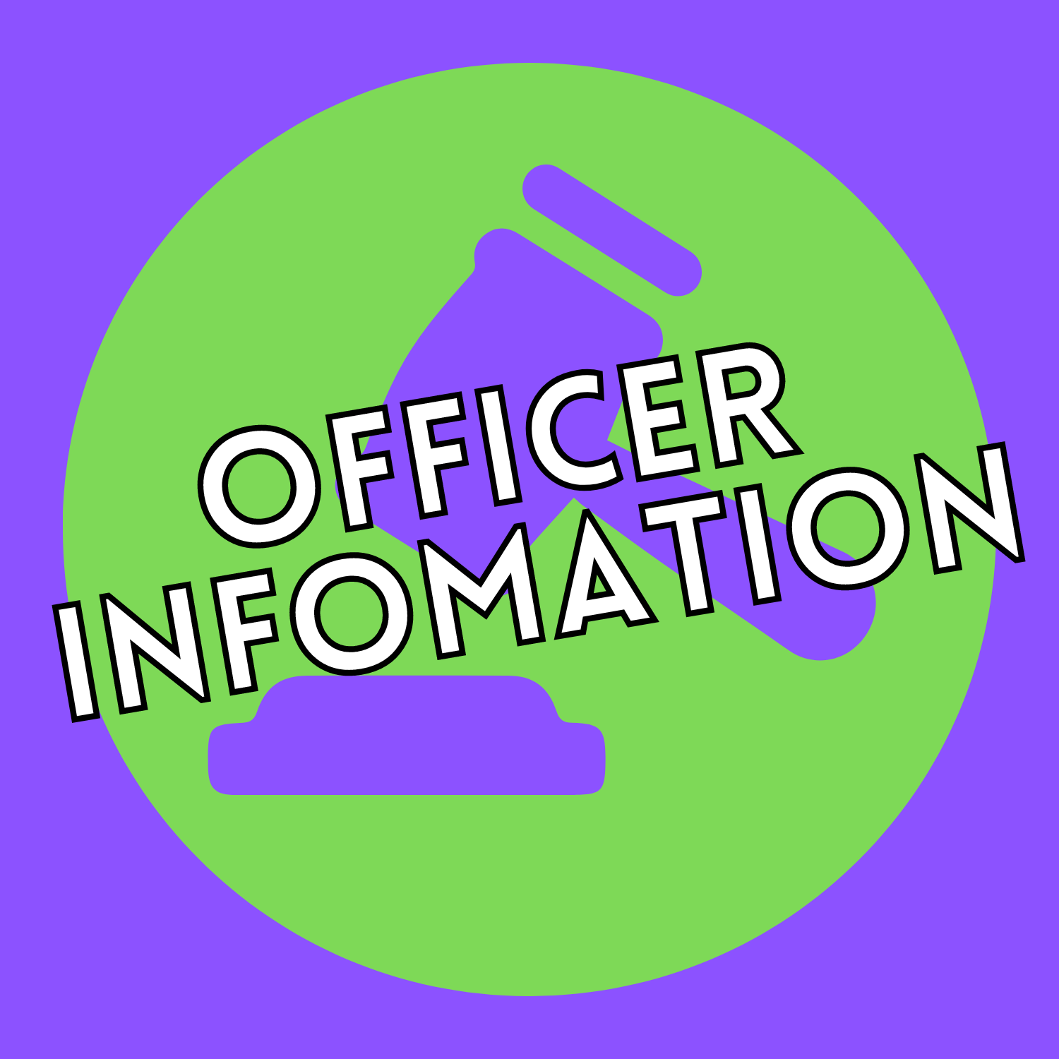 Officer Info button