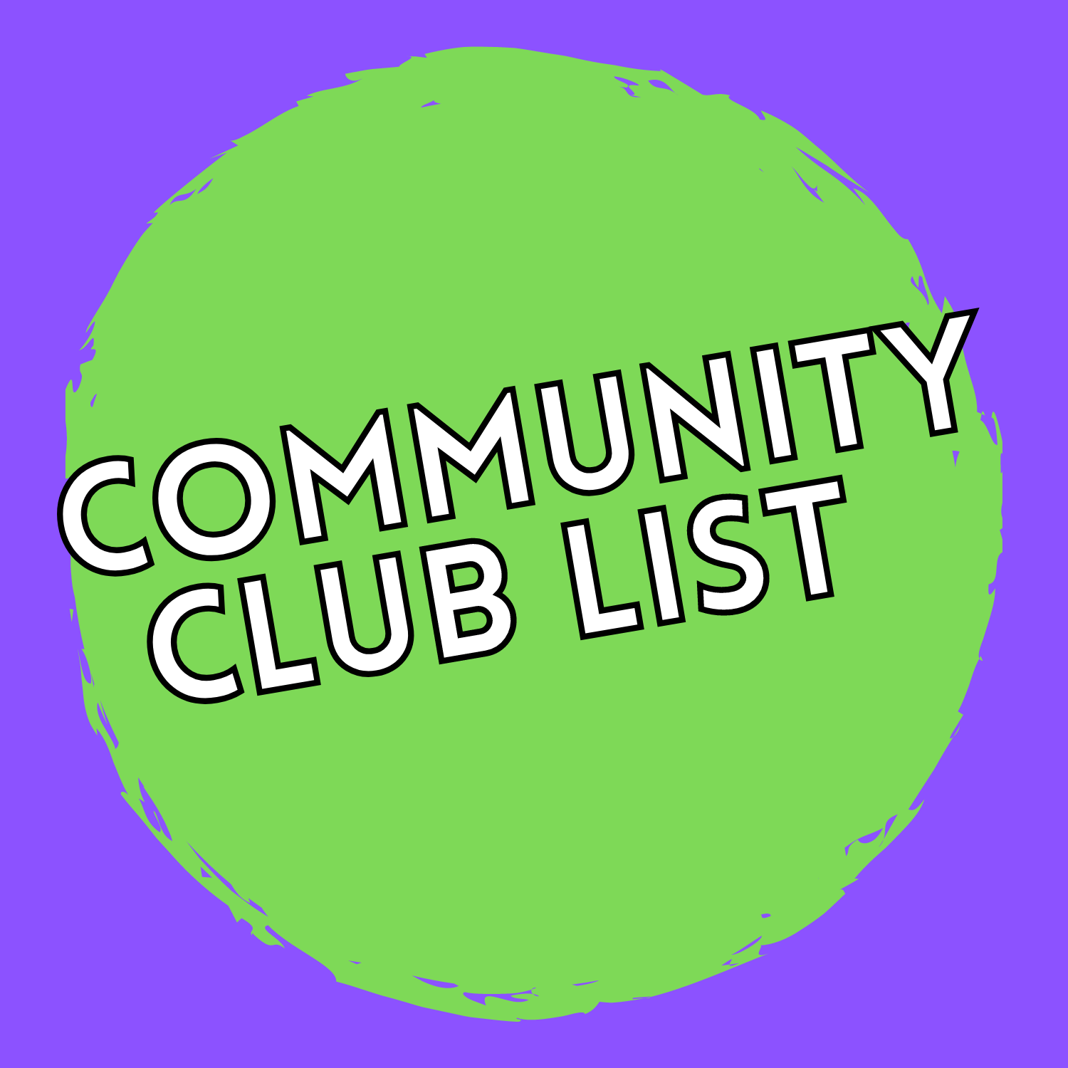 Commuinty Club List Link