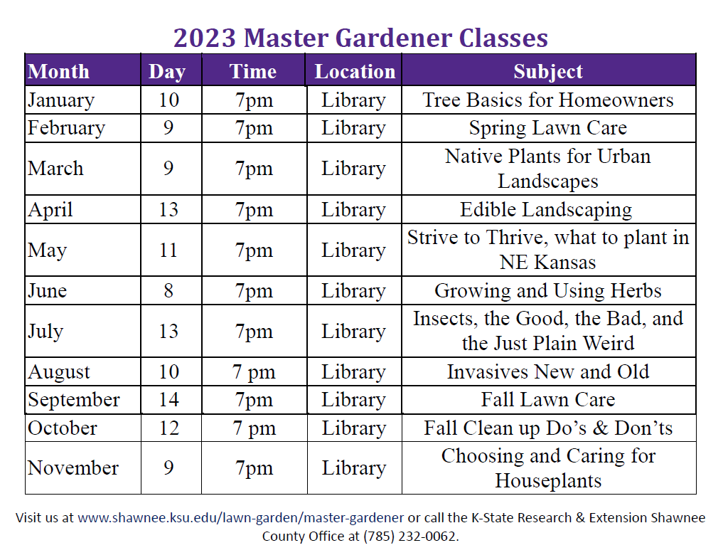 2023 Public Events 