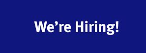 We are hiring